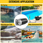 vevor pool pump motor electric motor 1 hp 115/230v swimming pool motor 3450rpm