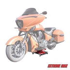 Extreme Max 1100 lb. Wide Motorcycle Scissor Jack with Dolly