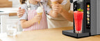 Slushie Machine for Home - 88oz Frozen Drink Maker Slushy Machine, 2-In-1 Soft Ice Cream Maker, 6 Preset Programs| Slushie, Cocktails, Frappés, Ice Cream, Smoothies, Milkshakes (Screen Version）