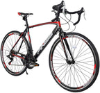 AURORAELIGHT 21 Speed Road Bike 700C Wheels Road Aluminum Bicycle Dual Disc Brake