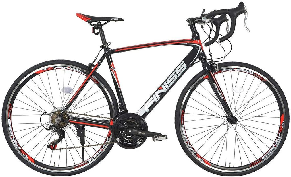 AURORAELIGHT 21 Speed Road Bike 700C Wheels Road Aluminum Bicycle Dual Disc Brake