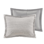 Home Essence Apartment Space Dyed MelanCotton Jersey Knit Comforter Set