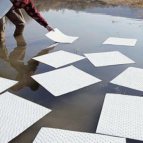 Pig Oil Mat in Dispenser Box - 15" x 20" - Heavyweight Oil Absorbing Pads...