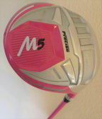 Womens Petite Complete Custom Made Golf Set Clubs for Ladies 5'0"-5'5" Tall Taylor Fit Driver, Wood, Hybrid, Irons, Putter, Bag Beautiful Cotton Candy Color