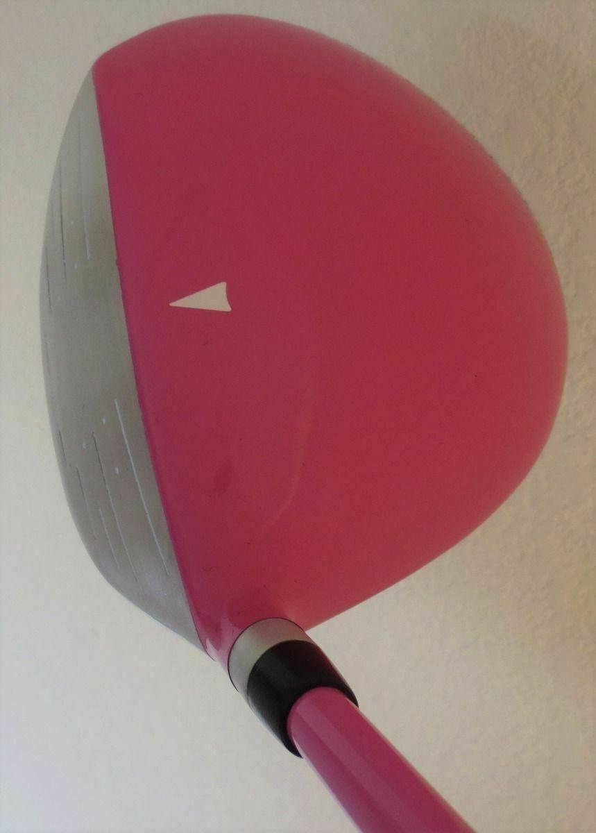 Womens Petite Complete Custom Made Golf Set Clubs for Ladies 5'0"-5'5" Tall Taylor Fit Driver, Wood, Hybrid, Irons, Putter, Bag Beautiful Cotton Candy Color