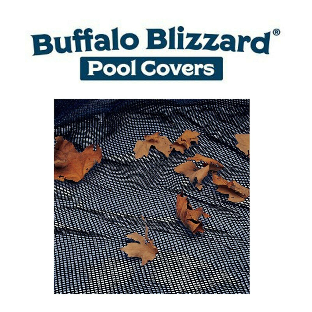 buffalo blizzard rectangle swimming pool leaf net cover (multiple sizes)