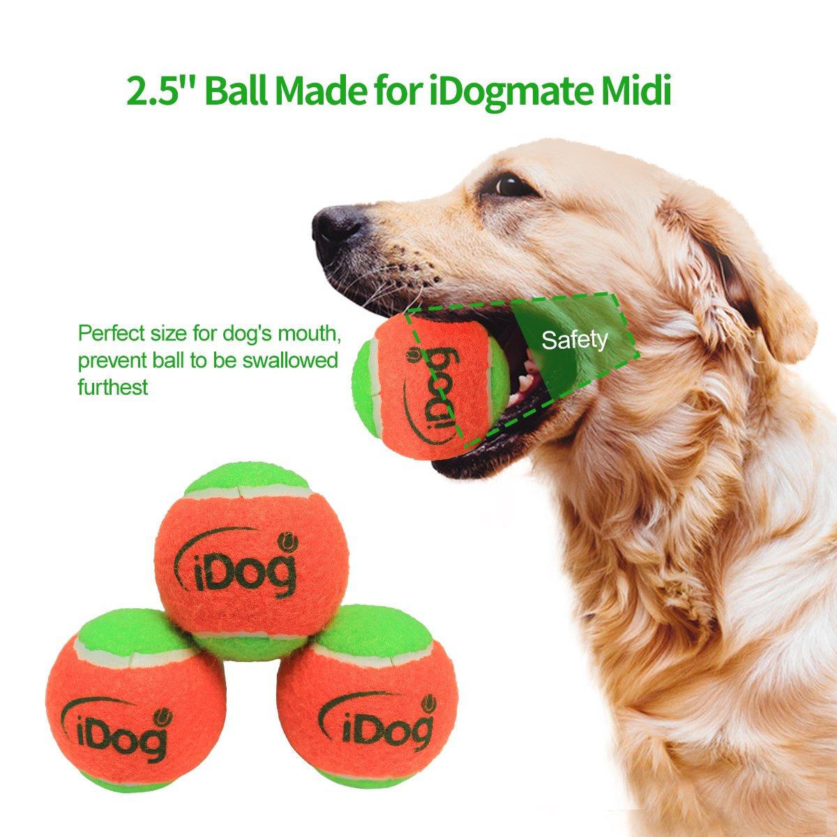 IDOGMATE Big Dog Ball Launcher, Automatic Rechargeable Tennis Ball Thrower Machine