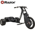 DXT Electric Drift Trike Black- Adjustable Seat and Variable Speed