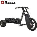 DXT Electric Drift Trike Black- Adjustable Seat and Variable Speed