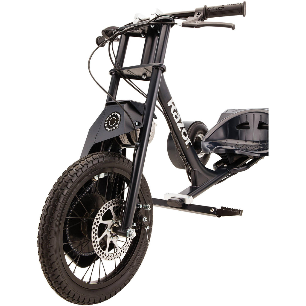 DXT Electric Drift Trike Black- Adjustable Seat and Variable Speed