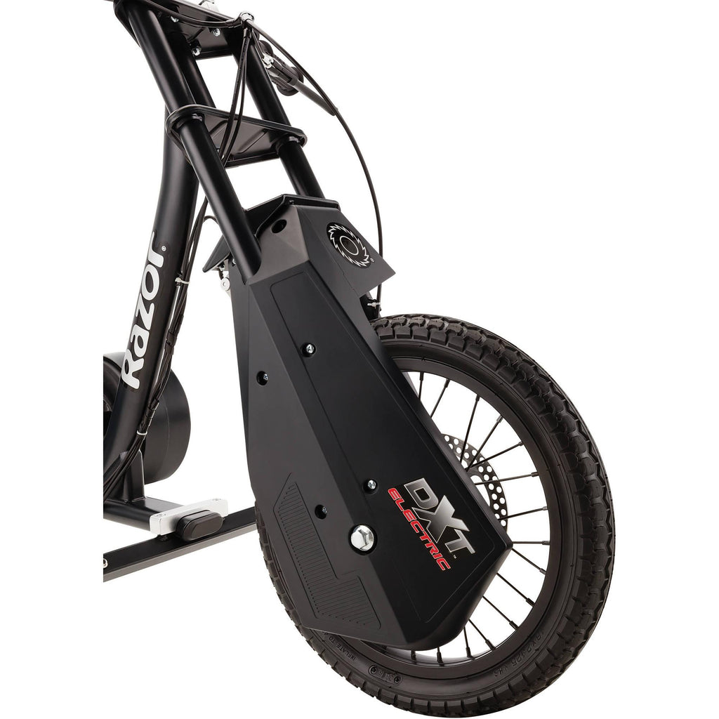 DXT Electric Drift Trike Black- Adjustable Seat and Variable Speed