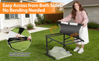Universal Robot Mower Garage, Waterproof Outdoor Shelter with 2-Side Openable , All-Weather Protection for , Worx, Landroid,  Goat, Luba and More
