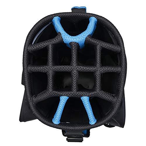 Callaway Golf CHEV 14 Cart Bag Black Cyan Red