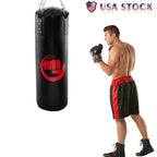 No-rip Filled Heavy Punching Bag for and KicGreat for Boxing, MMA, Muay Thai and Kickboxing for Best Fitness Workouts
