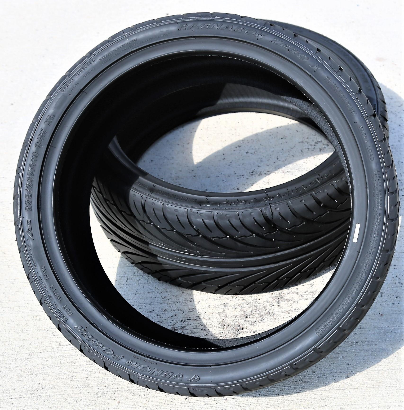 Venom Power Ragnarok Zero X 235/35R19 ZR 91W XL High Performance Tire