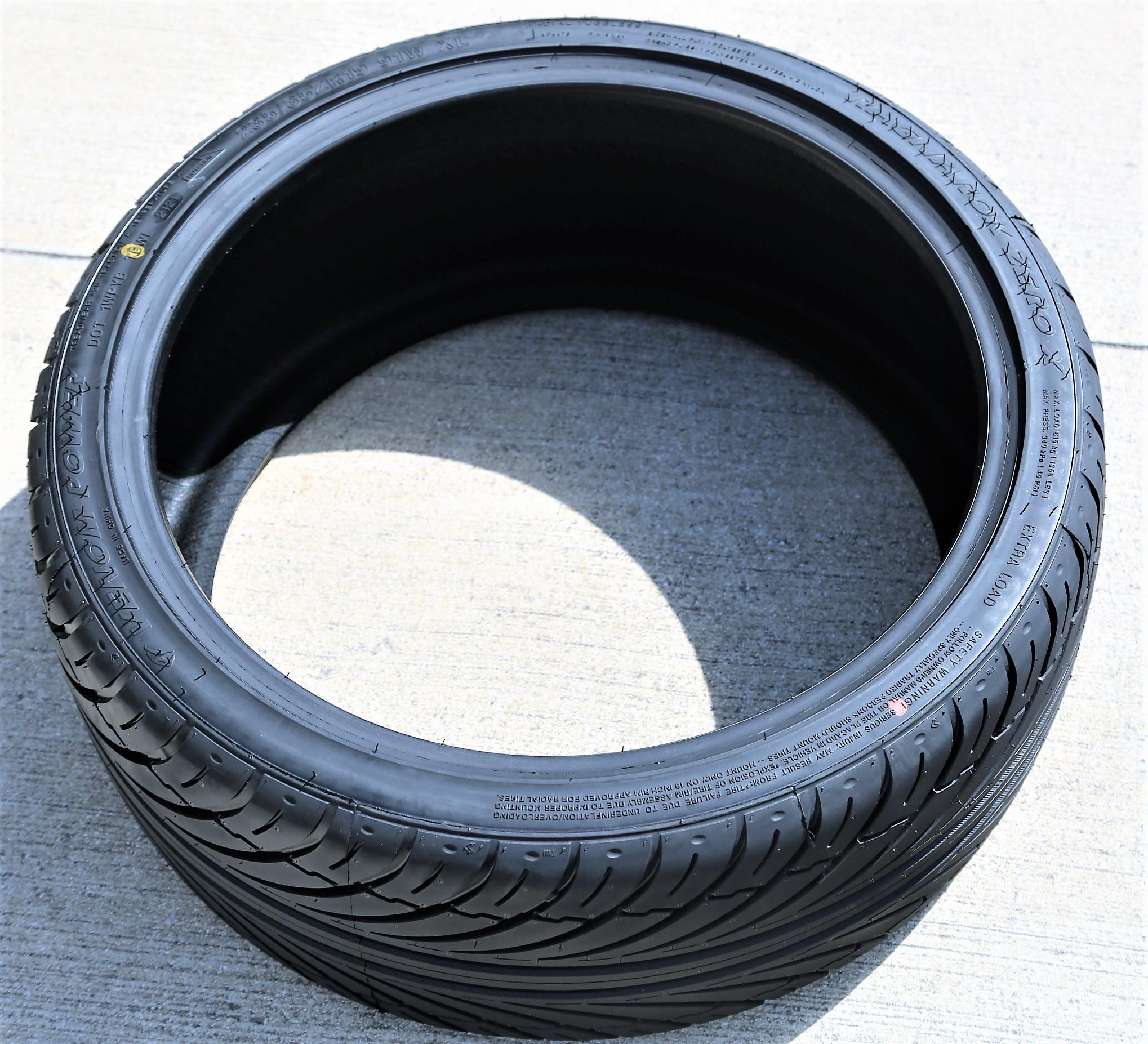 Venom Power Ragnarok Zero X 235/35R19 ZR 91W XL High Performance Tire