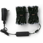 National Tree Company Kings7 Foot Slim Christmas Tree &amp; Color String Lights