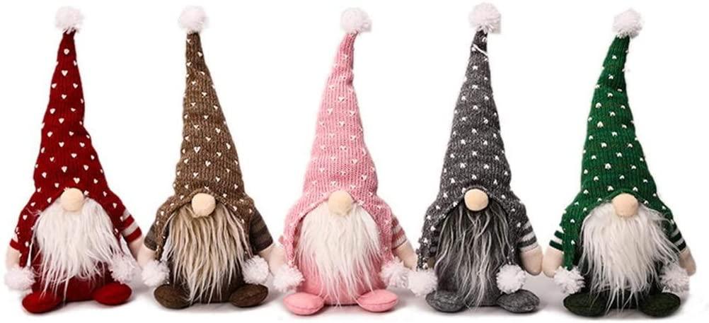 ZMDZA 5PS Big Christmas Doll Decoration Year Christmas Tree Hanging Doll Gnome Innovative  Faceless Dolls for Decor