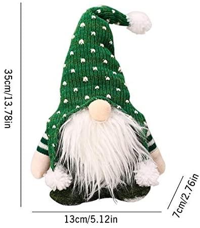 ZMDZA 5PS Big Christmas Doll Decoration Year Christmas Tree Hanging Doll Gnome Innovative  Faceless Dolls for Decor