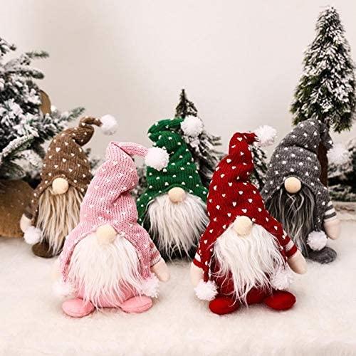 ZMDZA 5PS Big Christmas Doll Decoration Year Christmas Tree Hanging Doll Gnome Innovative  Faceless Dolls for Decor