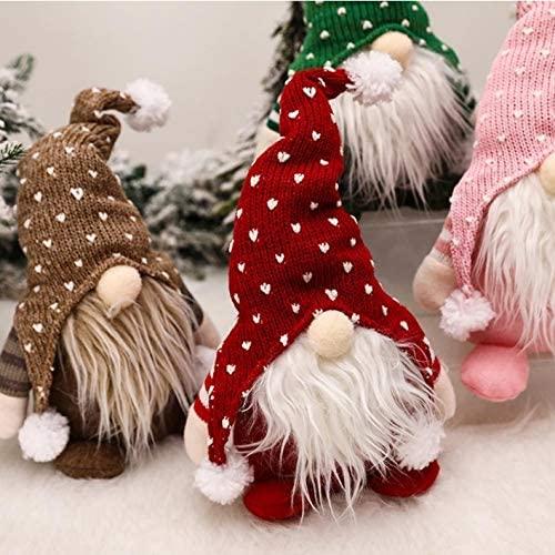 ZMDZA 5PS Big Christmas Doll Decoration Year Christmas Tree Hanging Doll Gnome Innovative  Faceless Dolls for Decor