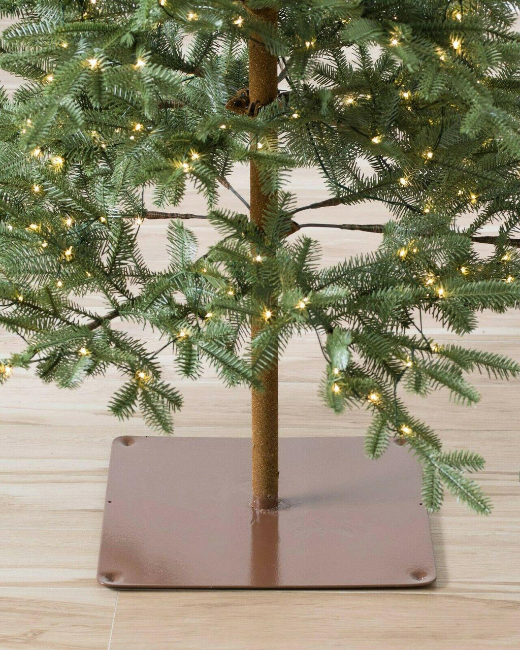Balsam Hill Alpine Balsam Fir Tree Height 7.5 Ft Width 48" Clear LED Fairy Light