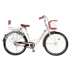 26 Inch 1 Speed Classic Retro Style Bike With Basket And Seat,  Cruiser Bike, Cruiser Bikes