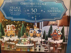Rare Christmas Villawith Lighted Gazebo and Music 30 Piece Unused Brand New