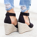 Shoes - 2021 Summer Women Chic Espadrille Wedges Platform Sandals