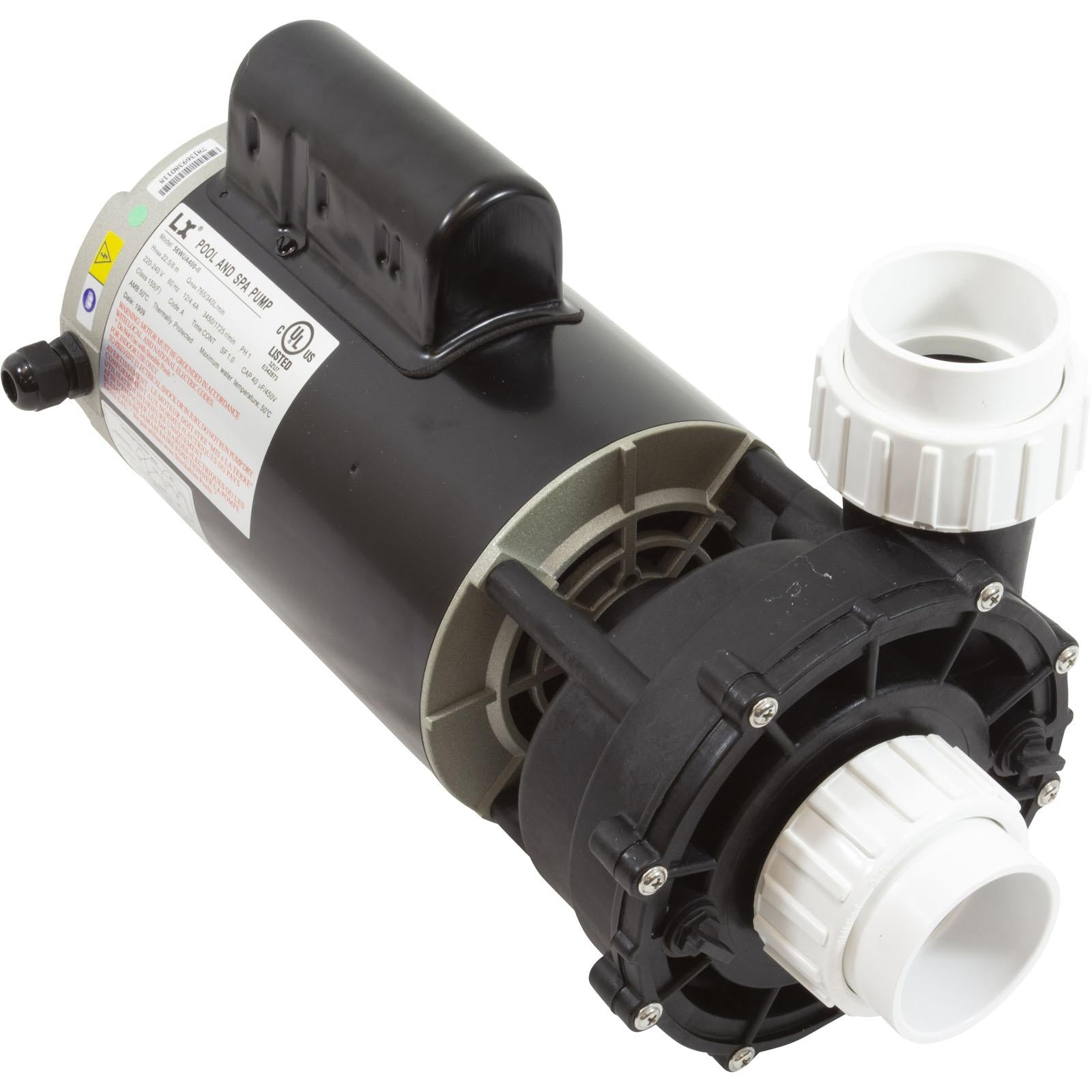 Lingxiao Pump Pump, LX 56WUA, 4.0hp, 230v, 2-Spd, 56Fr, 2", SD, Bracketless