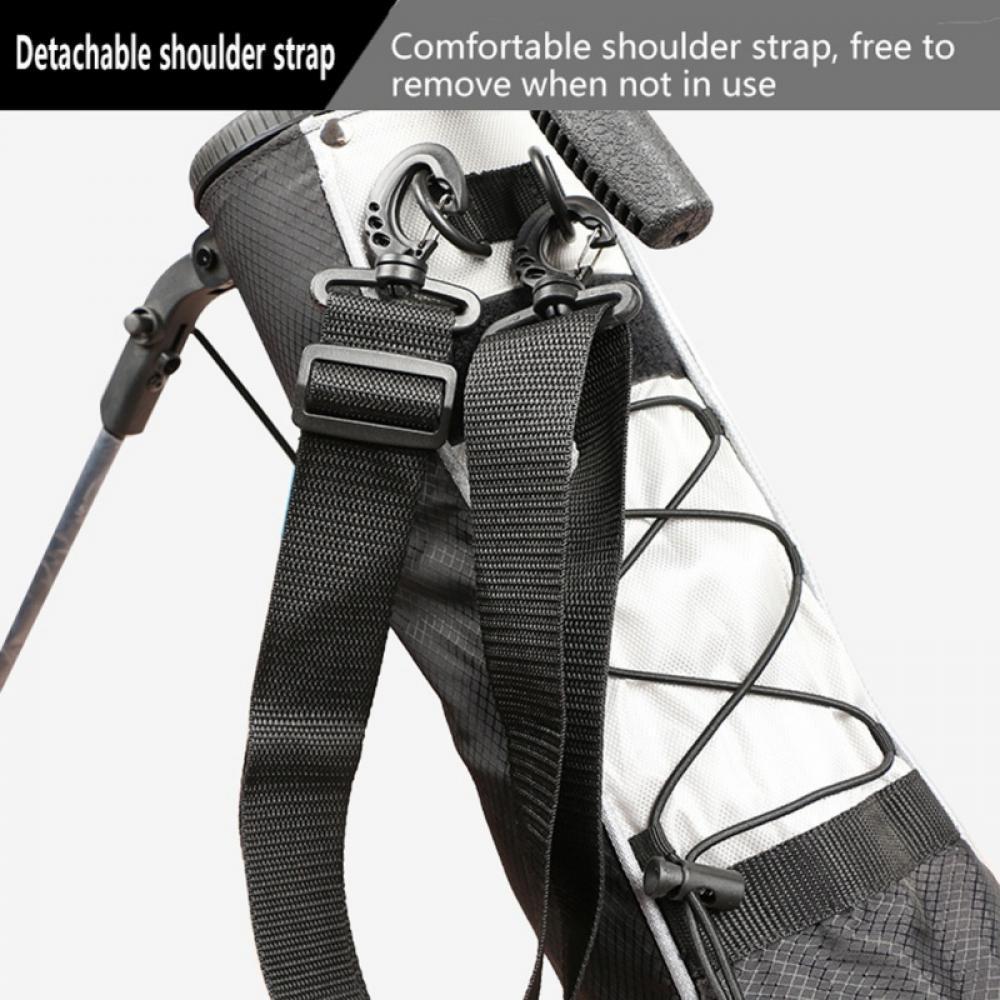 LarCapacity Portable Golf Stand Bag Standard Lightweight Waterproof Support PackaFor Outdoor Sports