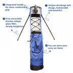 LarCapacity Portable Golf Stand Bag Standard Lightweight Waterproof Support PackaFor Outdoor Sports