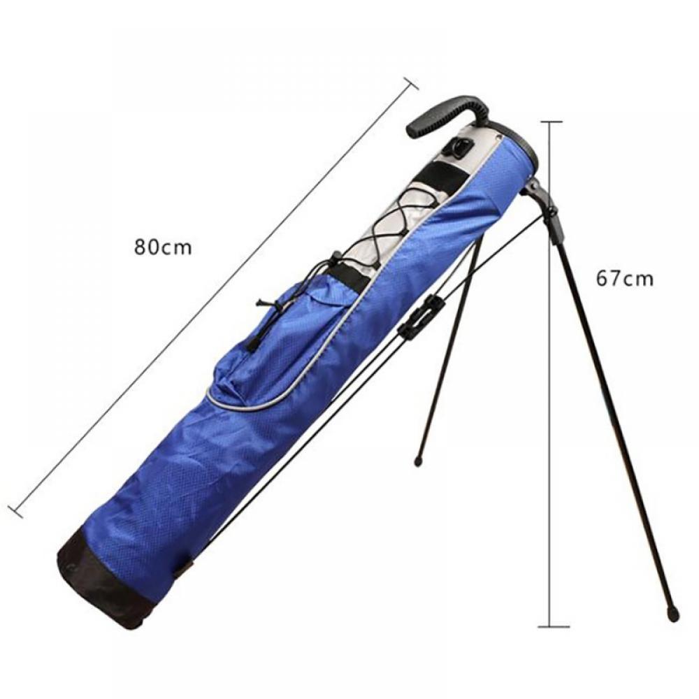 LarCapacity Portable Golf Stand Bag Standard Lightweight Waterproof Support PackaFor Outdoor Sports
