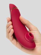 Womanizer Premium 2 Rechargeable Smart Silence Clitoral Suction Stimulator, Red | Red