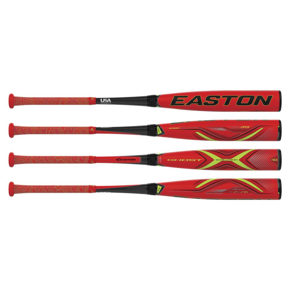 Easton Ghost X Evolution USA Baseball Bat, 32" (-10)