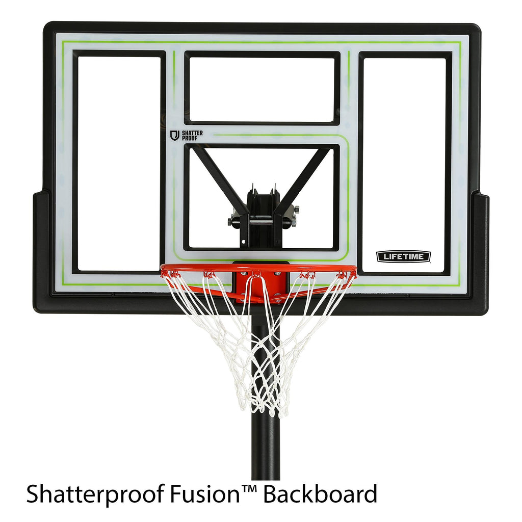Lifetime 46in Adjustable Portable Basketball Hoop, 90584