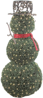 Bethlehem Lighting 6.5' Giant Commercial Grade LED Lighted Snowman Topiary Outdoor Christmas Decoration
