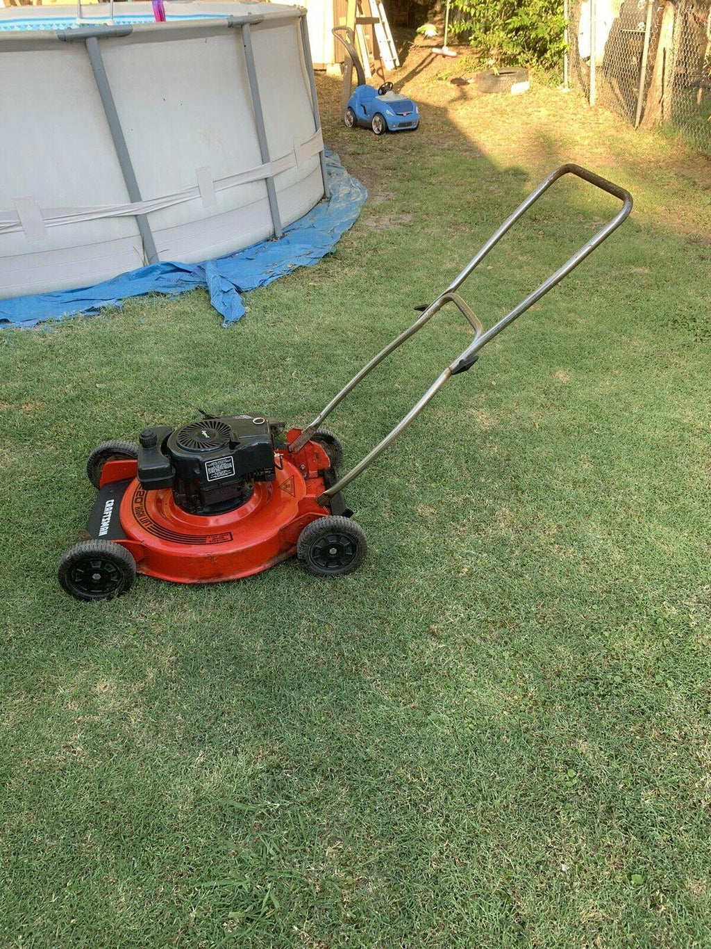 Vintage , Roebuck And Co. Mower