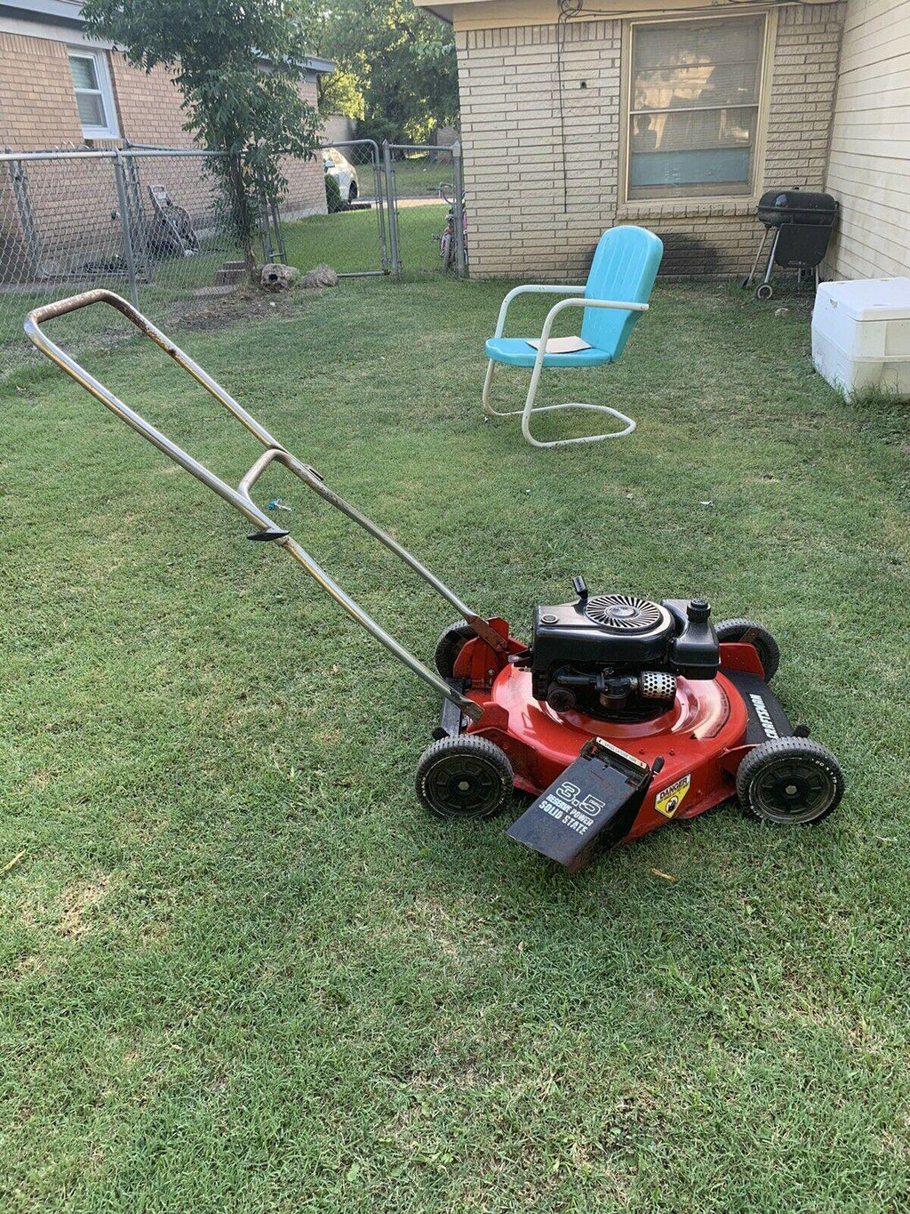 Vintage , Roebuck And Co. Mower