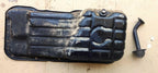 NISSAN PRIMP11 MODEL 1999 01 ENGINE QG16DE OIL PAN WITH OIL INDICATOR USED