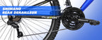 Kent 29" Flexor Men's Dual Suspension Mountain Bike, Blue