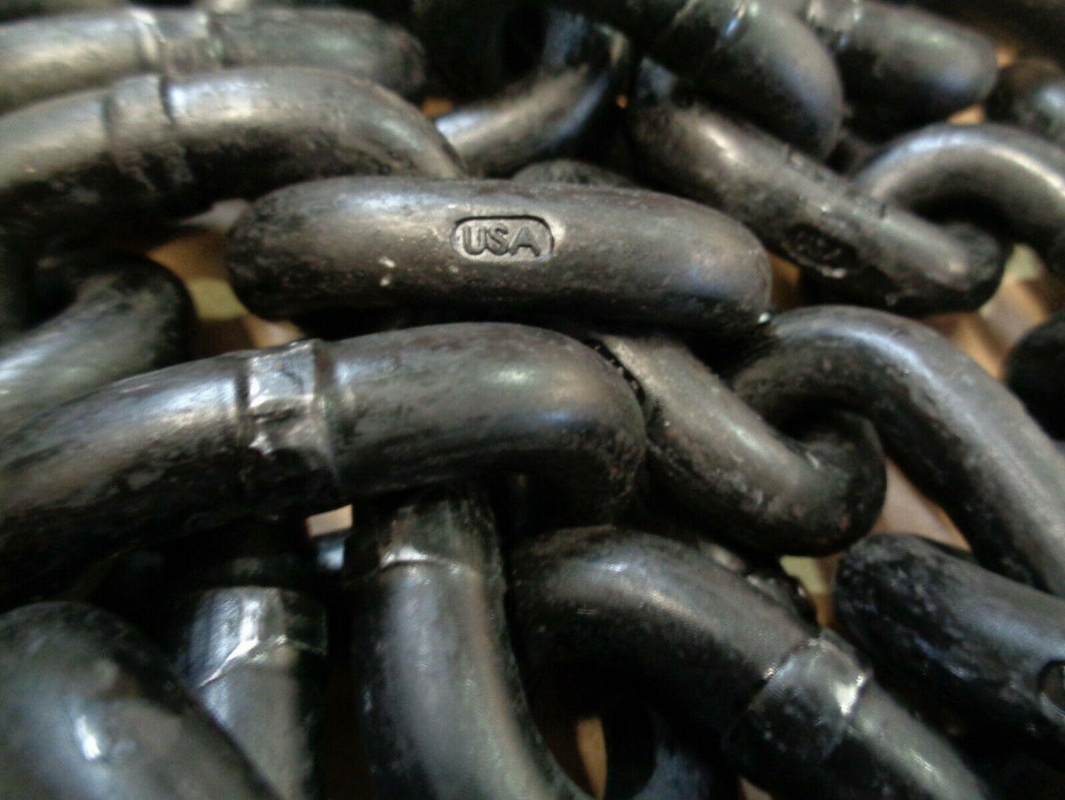AUTO BODY FRAME MACHINE PULL CHAIN 11 FEET SLIP HOOK 100 GRADE HEAVY DUTY USA