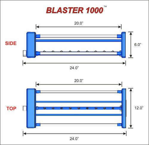 blaster automatic swimming pool filter cartridge cleaner size blaster 1000