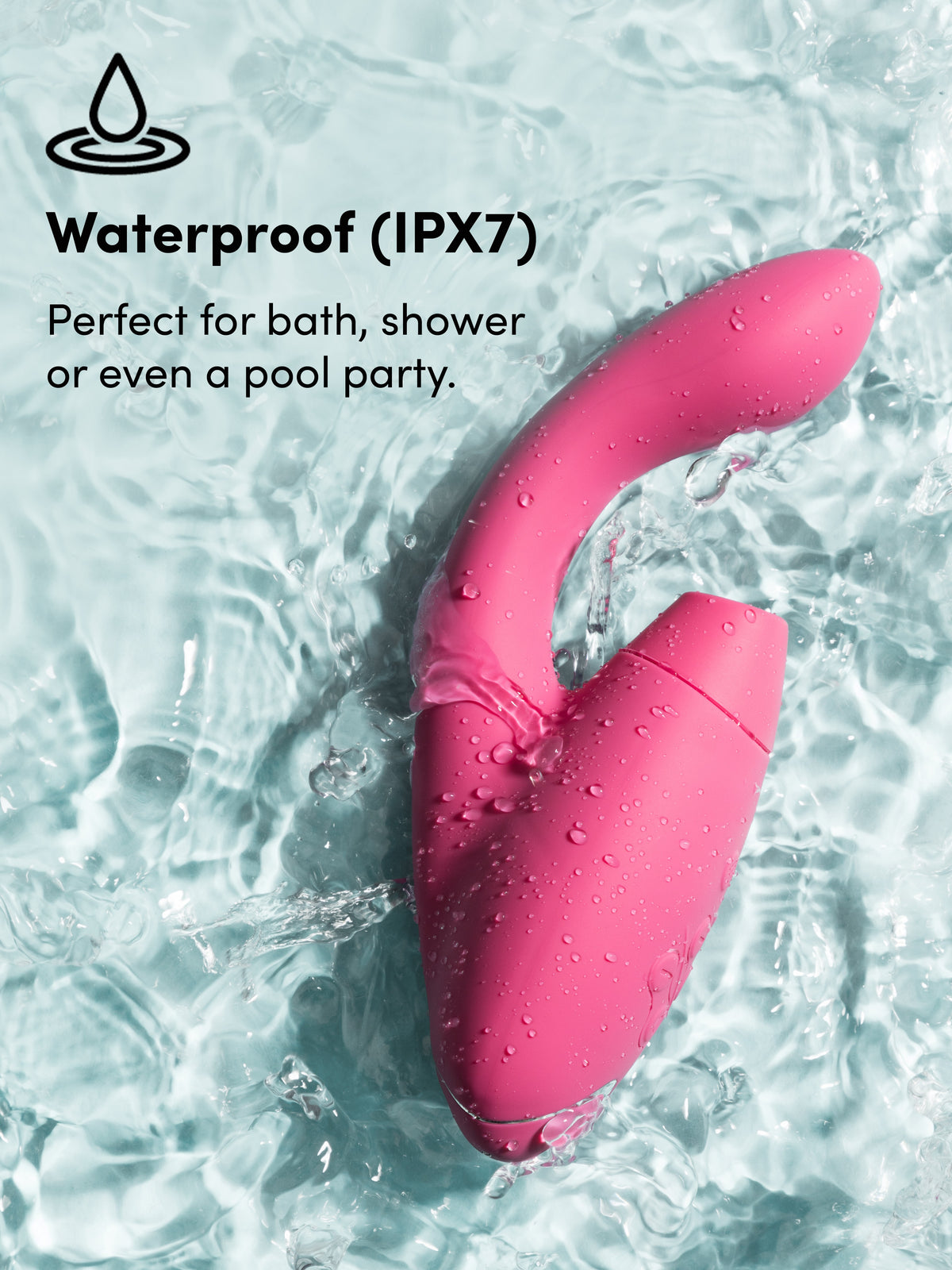 Womanizer Duo Rechargeable G-Spot and Clitoral Stimulator, Pink | Pink
