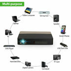 dlp 8500 lumens 4k tv home theater projector 3d wifi hd 1080p video cinema hdmi