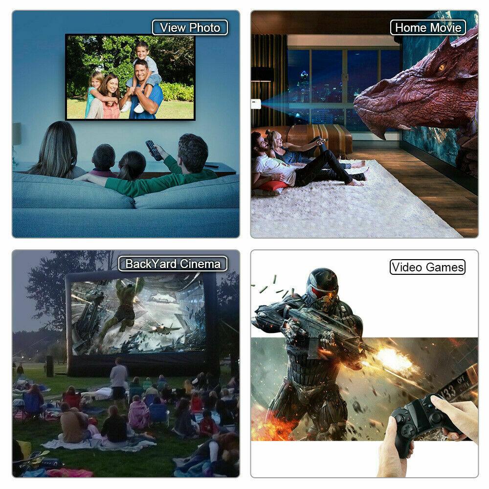 dlp 8500 lumens 4k tv home theater projector 3d wifi hd 1080p video cinema hdmi