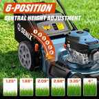 22 Inch Self Propelled Gas Lawn Mower 170cc 4-Cycle RWD Mower |  22" Self-Propelled Gas Lawn Mower, Gas Powered Lawn Mower,170cc 4-Cycle Engine, Easy Start