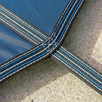 yard guard dg183658s deck lock system safety cover for 18 x 36 foot pools, green