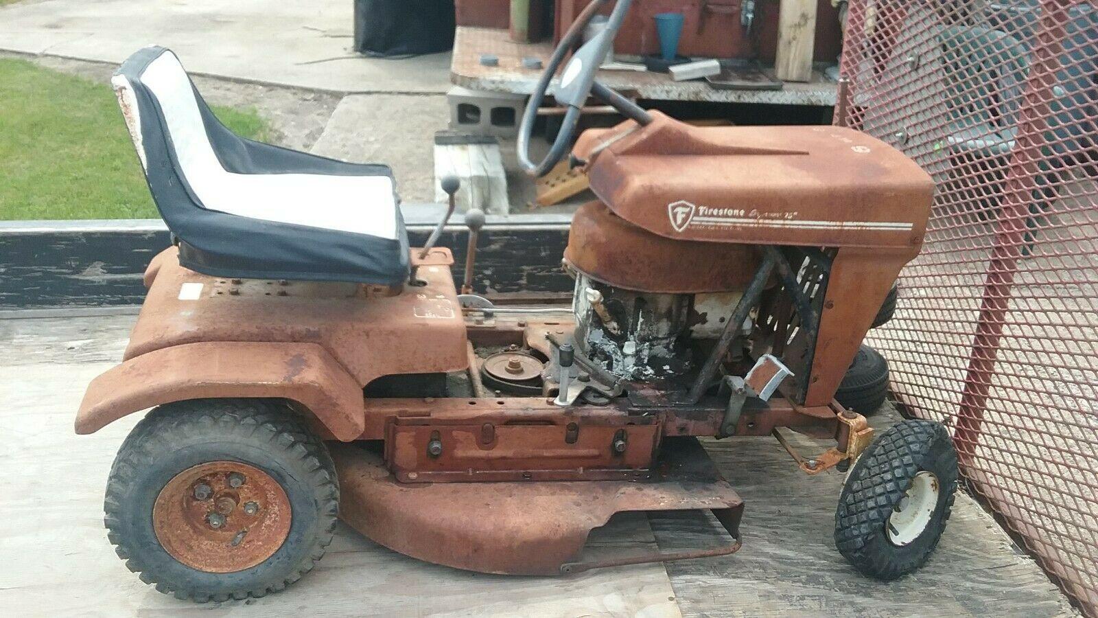 Vintage Firestone 25 Inch lawn Mower