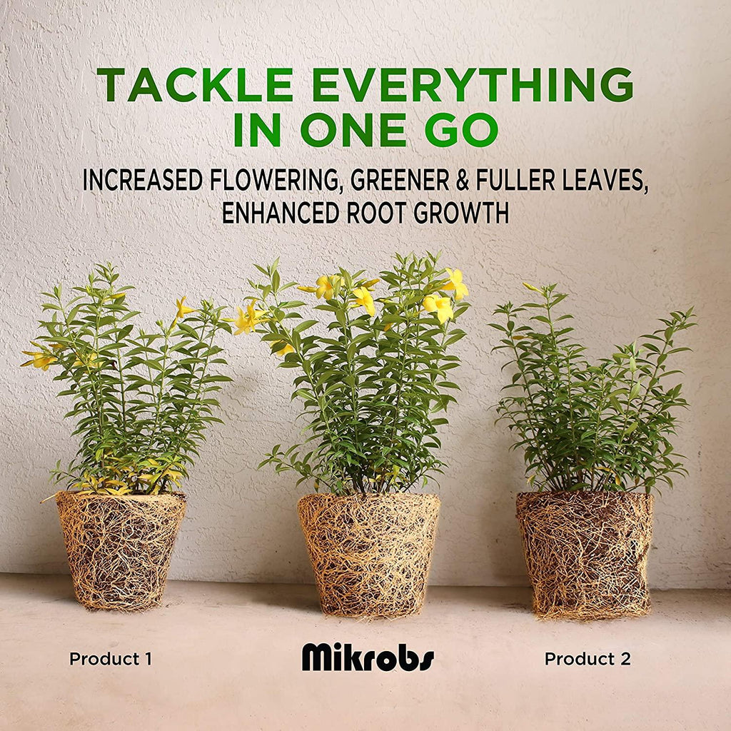 mikrobs - microbial superpack for living soil. revitalize plants (5 lb.)